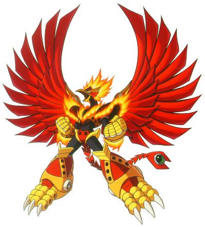 Mega Man X6 Blaze Heatnix
